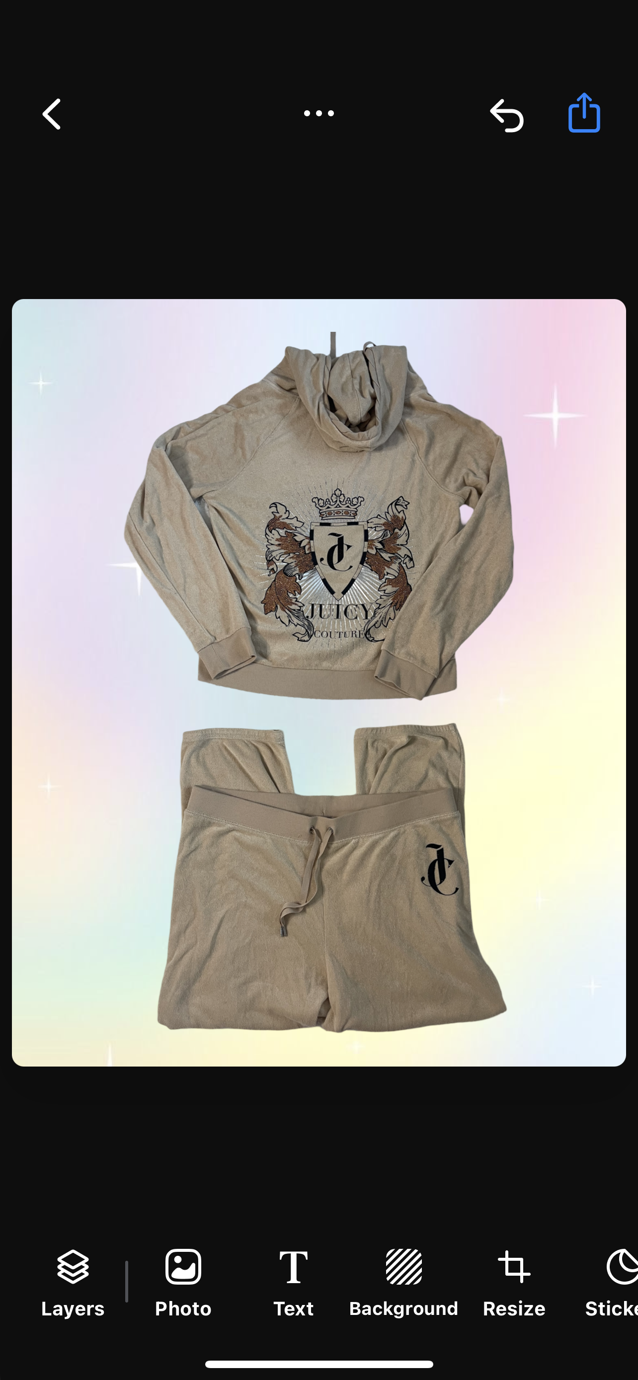 Y2k juicy couture set