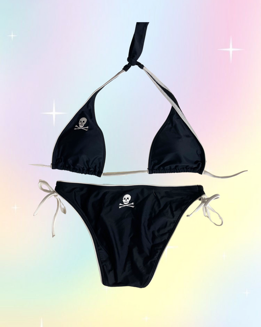 Y2K Skull 2 Piece Bikini