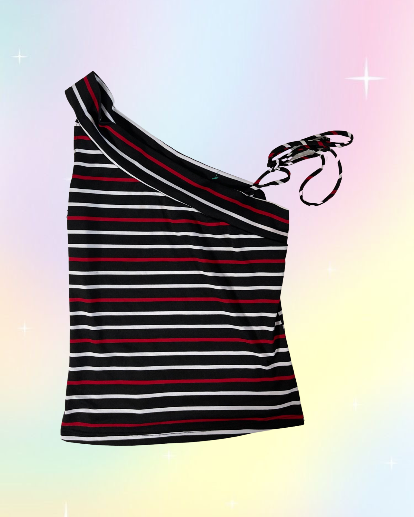 Y2k Striped Cami