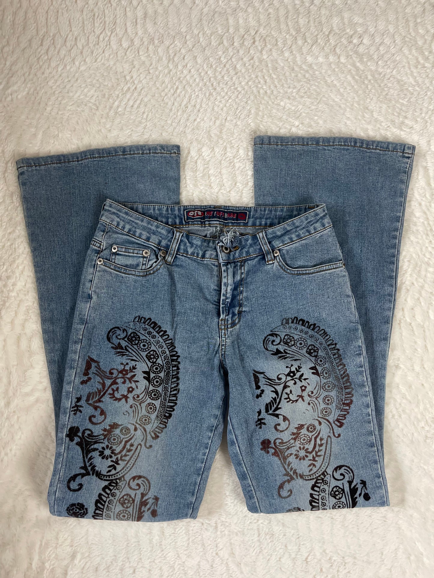 Y2K Designed Flared Jeans
