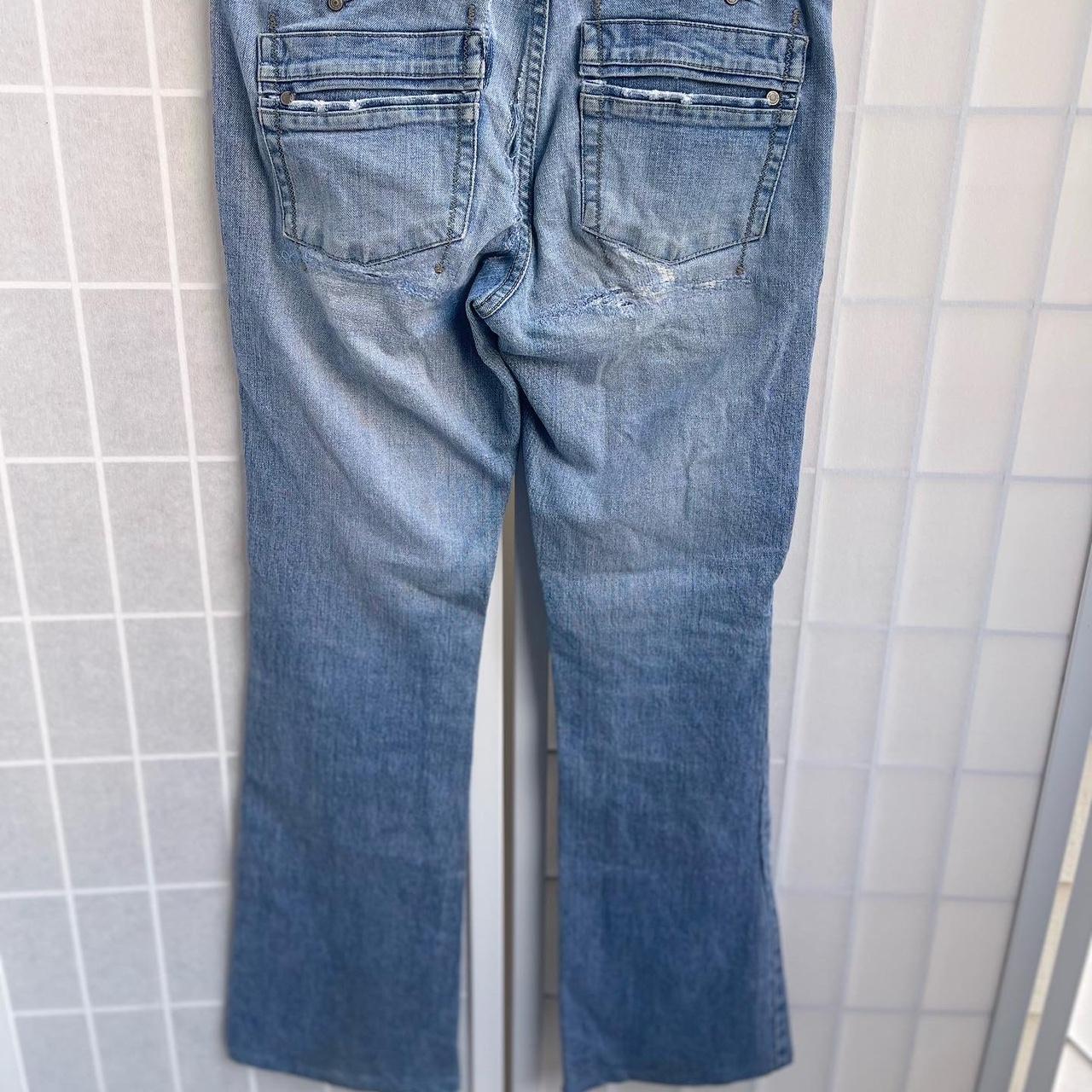 Y2k no boundaries low rise flared jeans